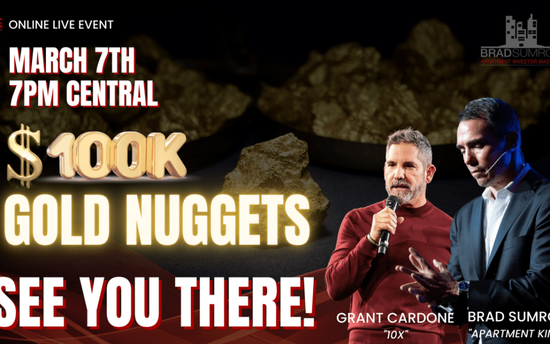 Masterclass: $100K+ Gold Nuggets: Grow Your Wealth Like a Billionaire (March 7th, 2023)