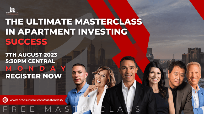 Masterclass: The Ultimate Masterclass in Apartment Investing Success (August 7th, 2023)